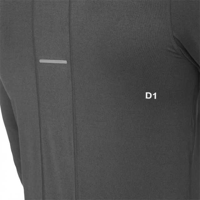 Asics Long Sleeve 1/2 Zip Jersey Dark Grey